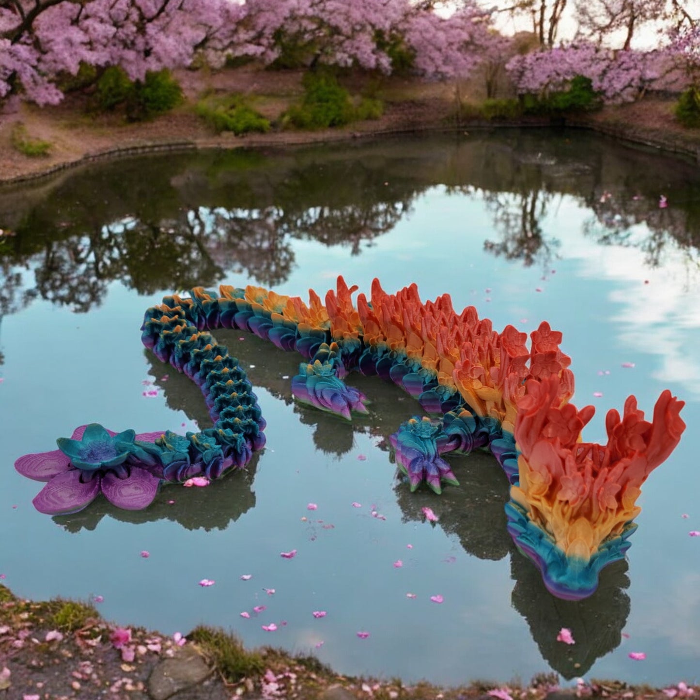 Cherry Blossom Dragon
