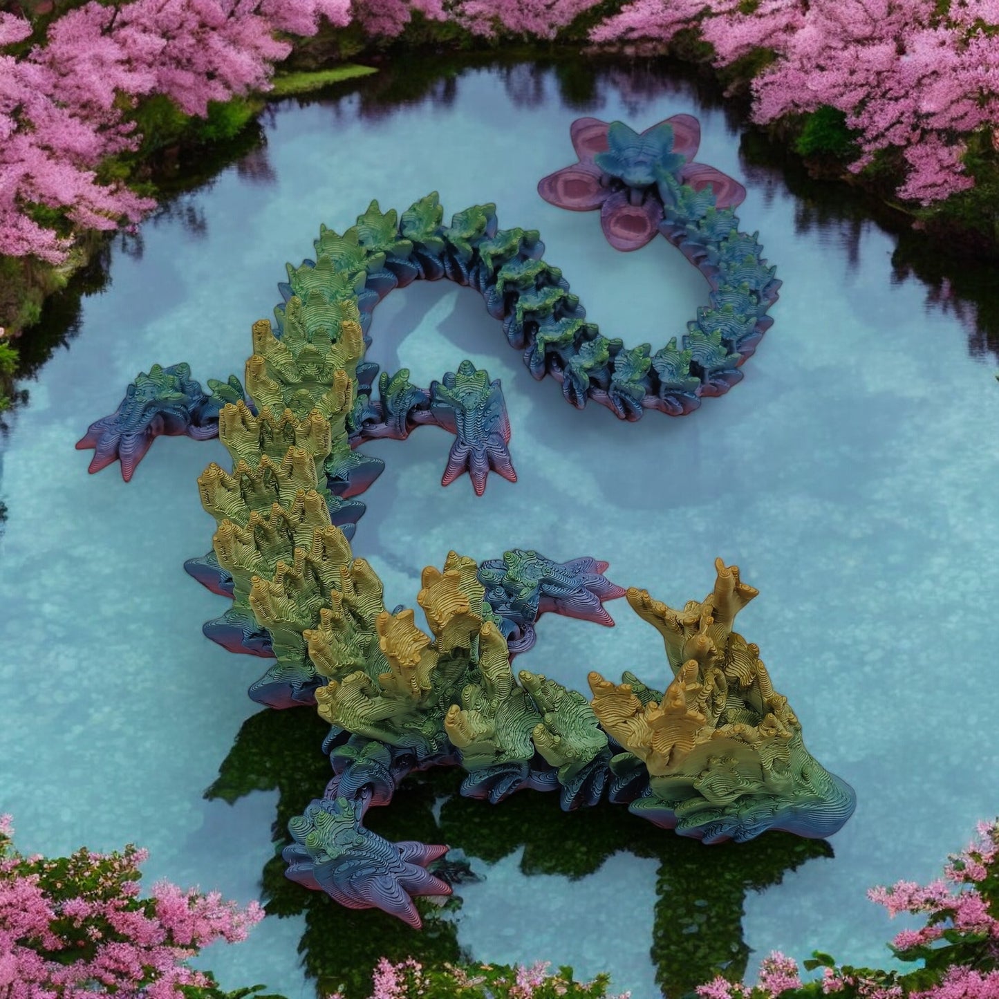 Cherry Blossom Dragon