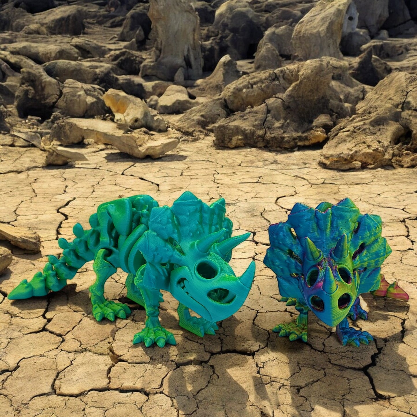 Skeletal Triceratops