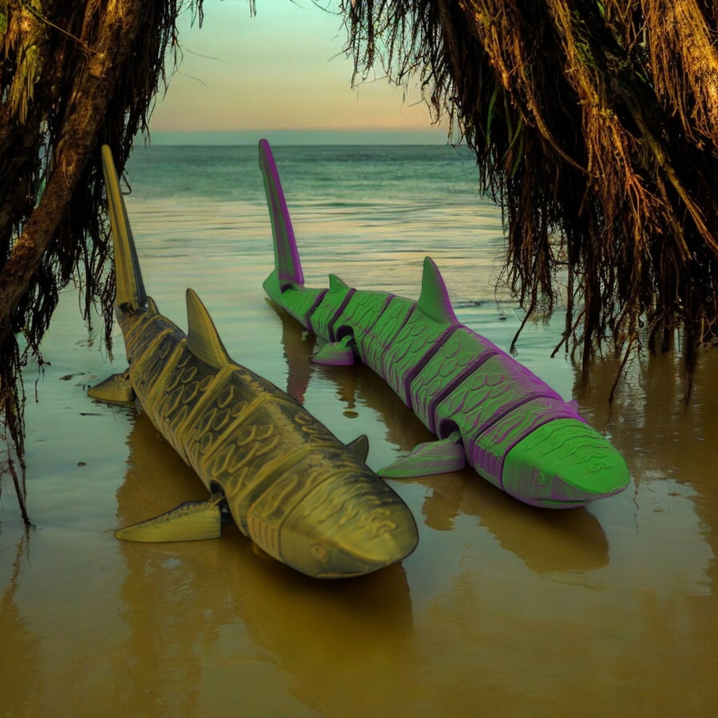 Stripebite Tiger Shark