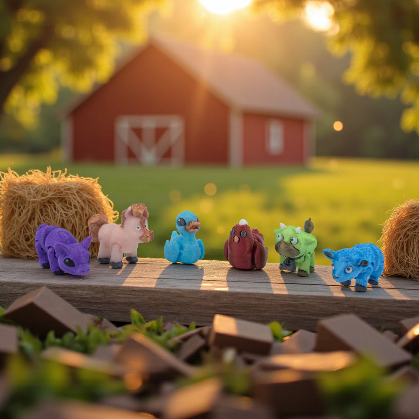Farm Life Treasure Minis
