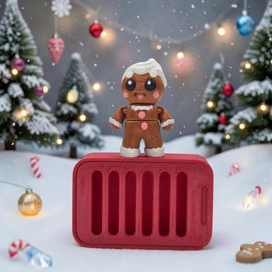 Joyful Gingerbread Man Holiday Crate Mate