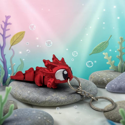 Latchling Axolotl KeyChain and Bag Buddy