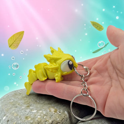 Latchling Axolotl KeyChain and Bag Buddy