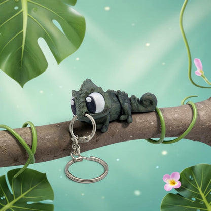 Latchling Chameleon KeyChain and Bag Buddy