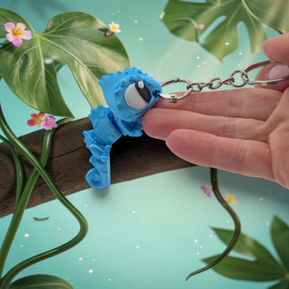 Latchling Chameleon KeyChain and Bag Buddy