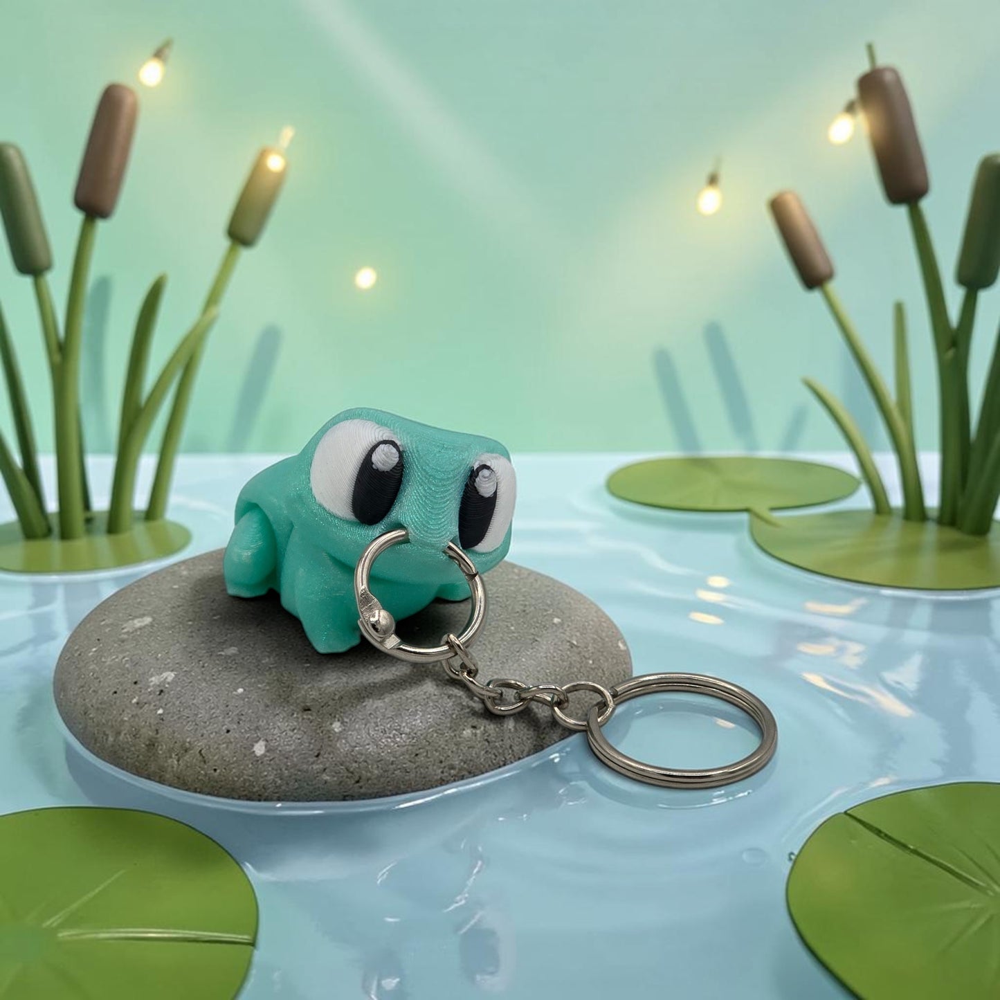 Latchling Frog KeyChain and Bag Buddy