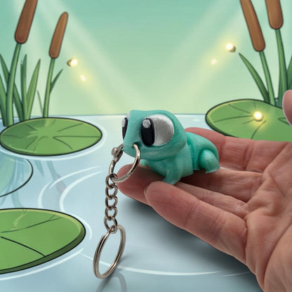 Latchling Frog KeyChain and Bag Buddy