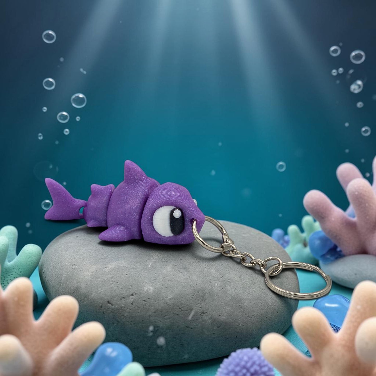 Latchling Shark KeyChain and Bag Buddy
