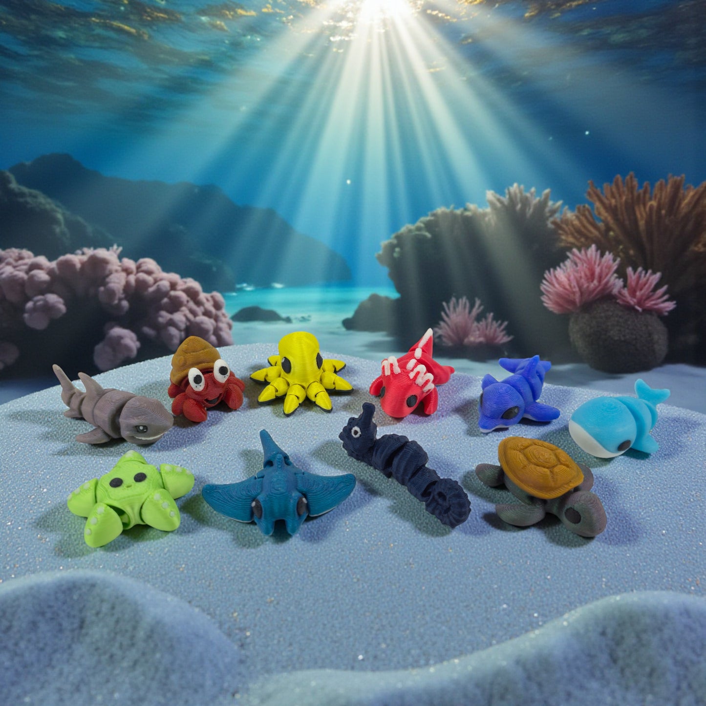 Marine Life Treasure Minis Treasure Trough
