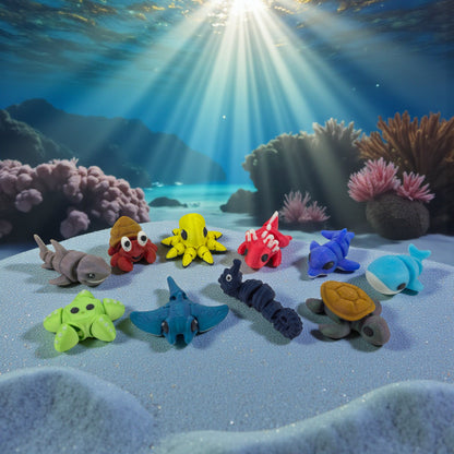 Marine Life Treasure Minis Treasure Trough