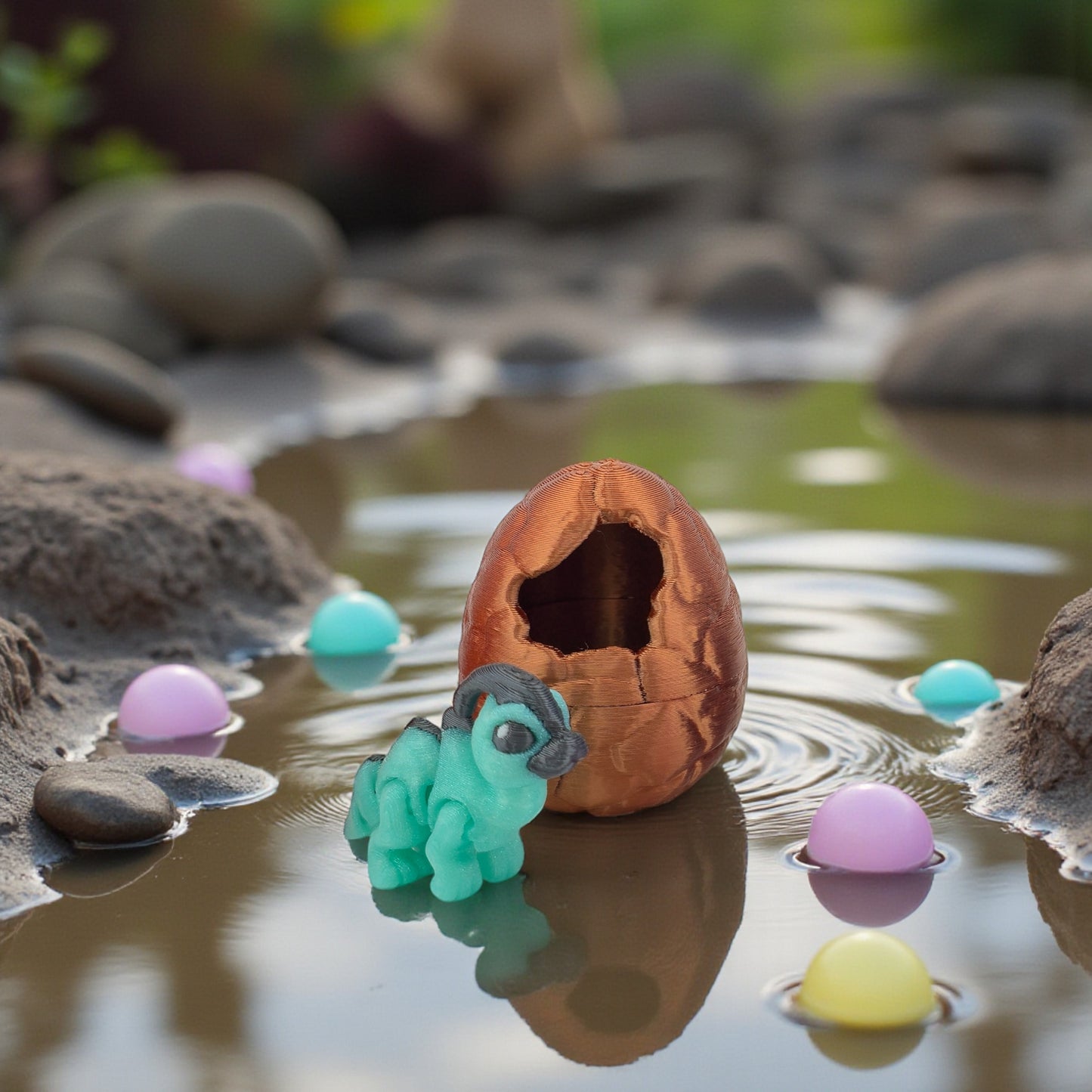 Peek-A-Saur Ducky Dino