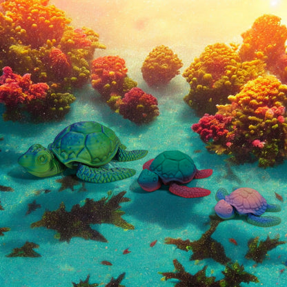 Seagrass Sea Turtle