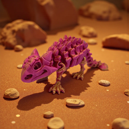 Skeletal Ankylosaurus