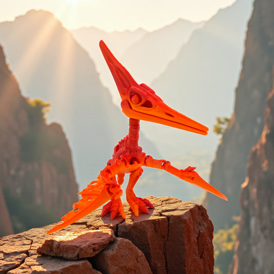 Skeletal Pterodactyl