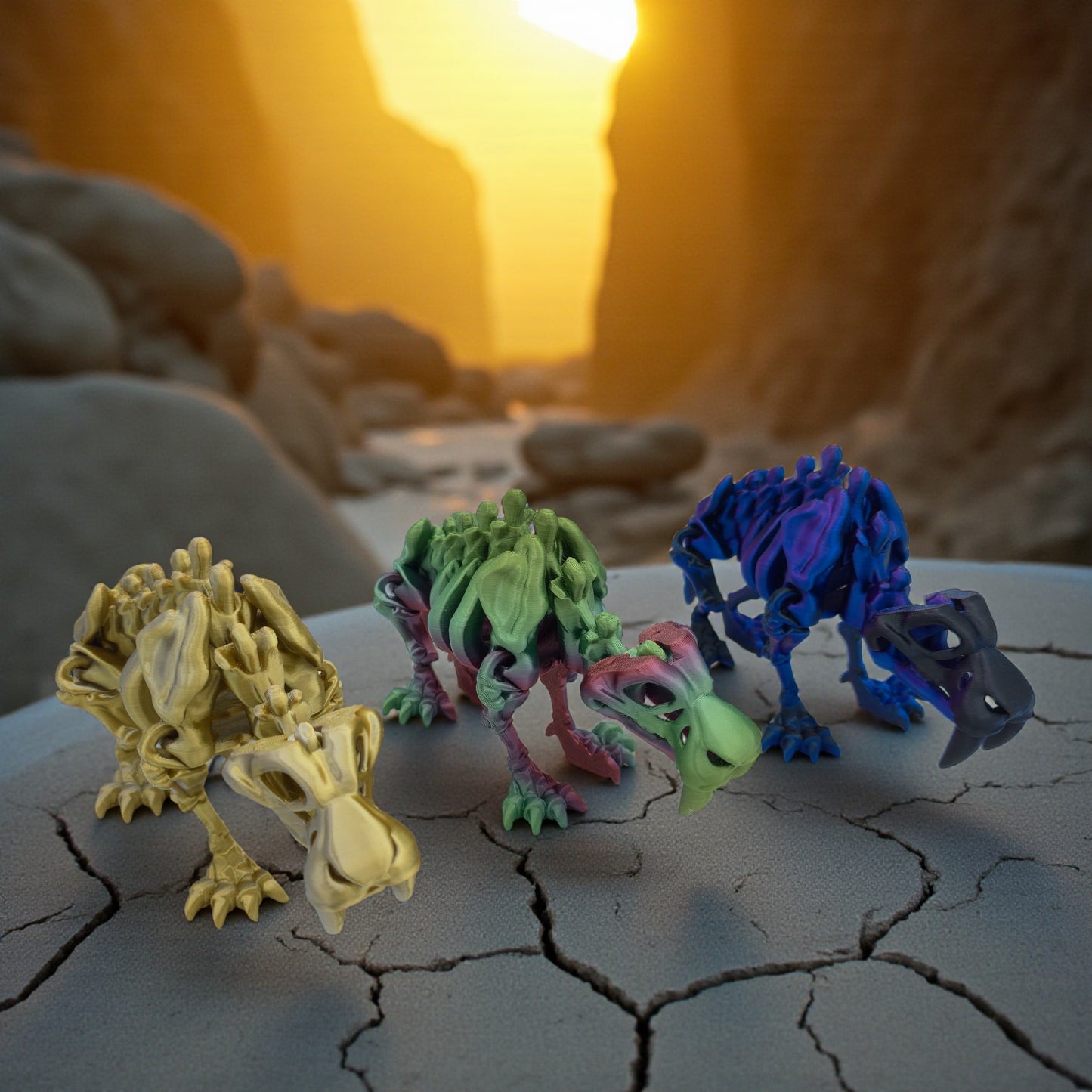 Skeletal Sabretooth Tiger