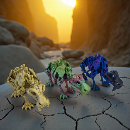 Skeletal Sabretooth Tiger