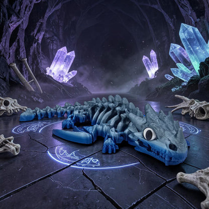 Skeletal Winged Dragon
