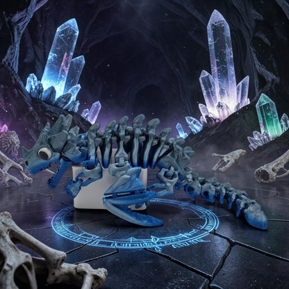 Skeletal Winged Dragon