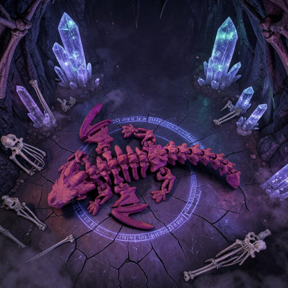 Skeletal Winged Dragon