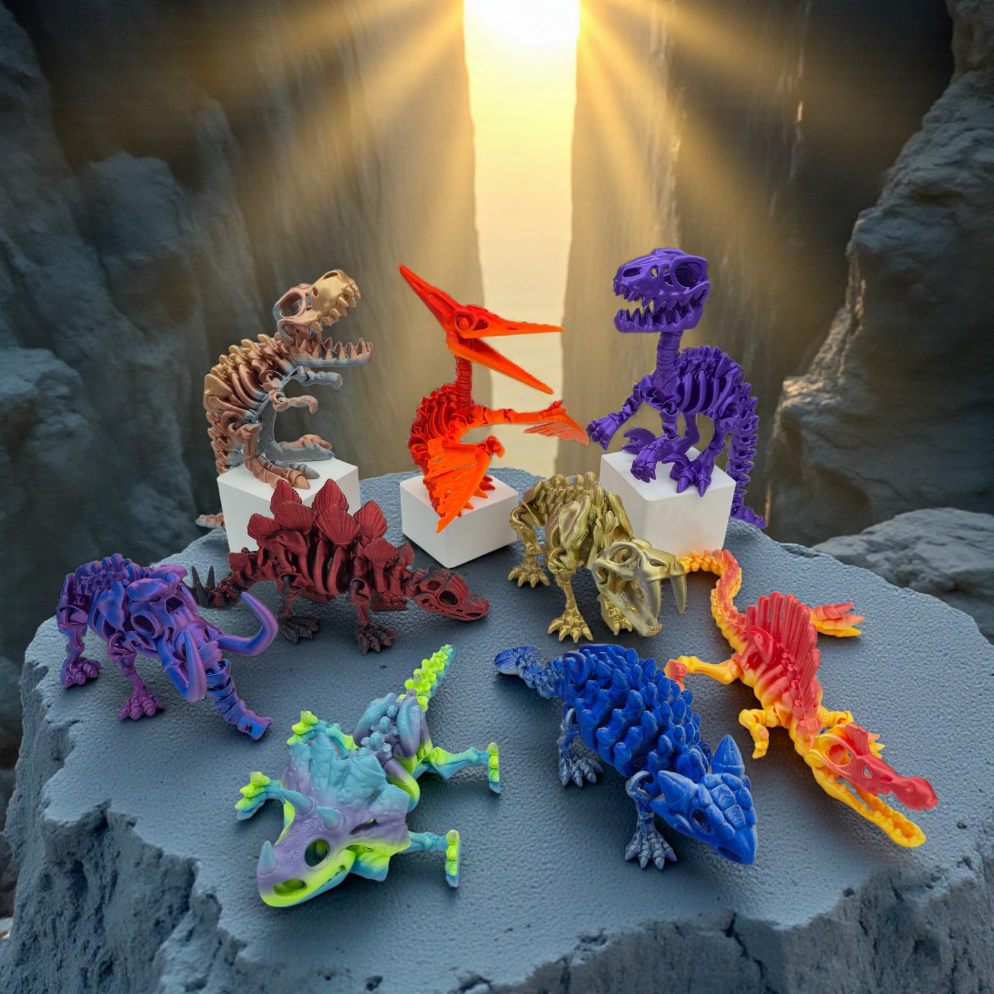 Skeletal Dinosaur Bundle