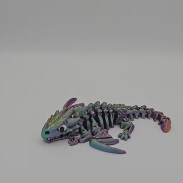 Skeletal Winged Dragon