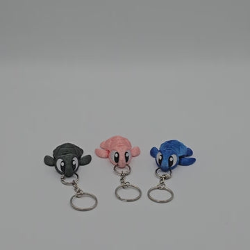 Latchling Sea Turtle KeyChain and Bag Buddy