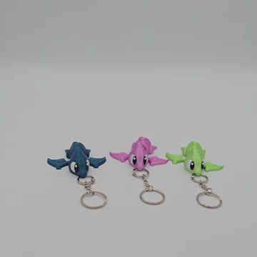 Latchling Pterodactyl KeyChain and Bag Buddy